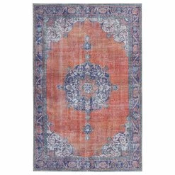 Kaleen Rugs Boho Patio BOH11 8' X 10' Paprika Area Performance Rug