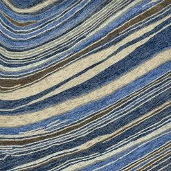 Kaleen Rugs Marble 2' X 3' Blue, Sand, Pewter Green, Brown And Spa Area Rug -Carpet And Flooring Stores 5500782 5