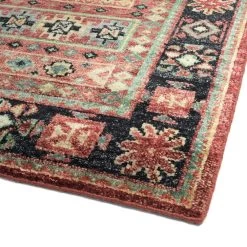 Kaleen Rugs Ali 10' X 14' Rose, Navy, Pink, Blue, Green And Gold Area Rug -Carpet And Flooring Stores 5519469 3