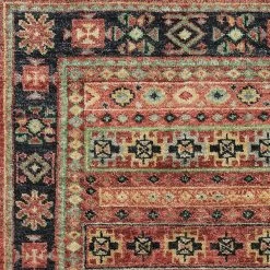 Kaleen Rugs Ali 10' X 14' Rose, Navy, Pink, Blue, Green And Gold Area Rug -Carpet And Flooring Stores 5519469 6