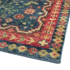 Kaleen Rugs Ali 10' X 14' Blue, Rose, Pink, Green, Sand And Gold Area Rug -Carpet And Flooring Stores 5519584 3