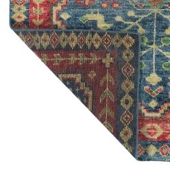 Kaleen Rugs Ali 10' X 14' Blue, Rose, Pink, Green, Sand And Gold Area Rug -Carpet And Flooring Stores 5519584 5