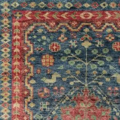 Kaleen Rugs Ali 10' X 14' Blue, Rose, Pink, Green, Sand And Gold Area Rug -Carpet And Flooring Stores 5519584 6