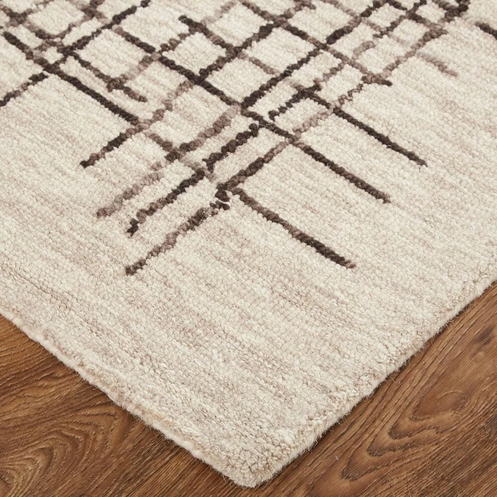 Feizy Rugs Maddox 3'6" x 5'6" Beige and Brown Area Rug Feizy Rugs Maddox 3'6" X 5'6" Beige And Brown Area Rug -Carpet And Flooring Stores 5548625 3