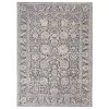 Feizy Rugs Thackery 5' X 6'10" Charcoal And White Area Rug