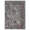 Feizy Rugs Thackery 3'6" X 5'4" Charcoal And Ivory Area Rug