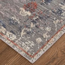 Feizy Rugs Thackery 3'6" X 5'4" Charcoal And Ivory Area Rug -Carpet And Flooring Stores 5552692 3