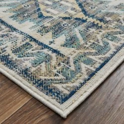 Feizy Rugs Nolan 7'9" X 10'6" Ivory And Multicolor Indoor/Outdoor Area Rug -Carpet And Flooring Stores 5554193 3