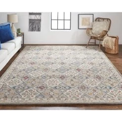 Feizy Rugs Rylan 10' X 14' Gray And Multicolor Area Rug -Carpet And Flooring Stores 5576014 2