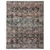 Feizy Rugs Caprio 2' X 3'4" Blue And Rust Area Rug