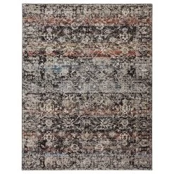 Feizy Rugs Caprio 2' X 3'4" Blue And Rust Area Rug