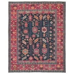 Feizy Rugs Piraj 2' X 3' Blue And Red Area Rug