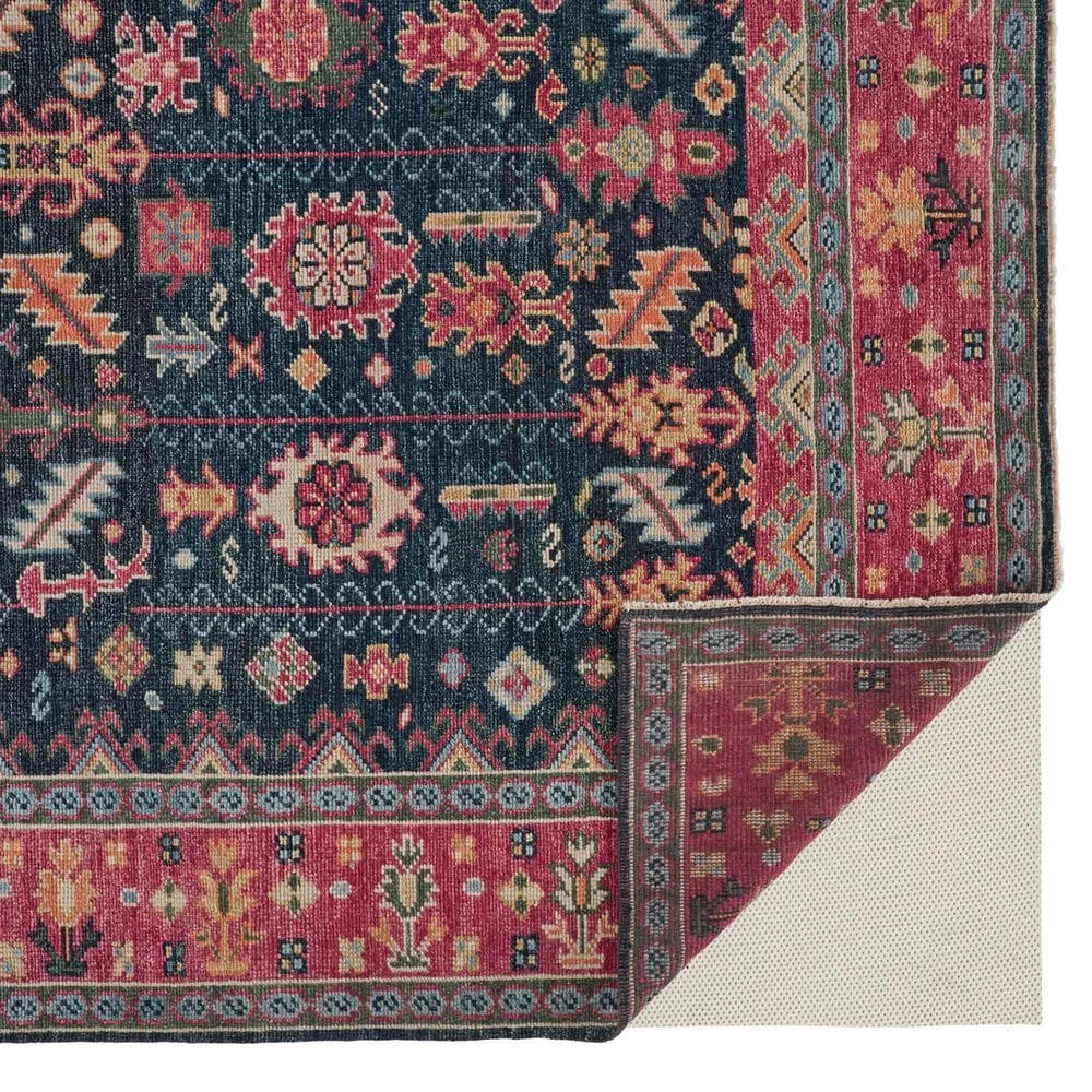 Feizy Rugs Piraj 2' x 3' Blue and Red Area Rug Feizy Rugs Piraj 2' X 3' Blue And Red Area Rug -Carpet And Flooring Stores 5594785 4