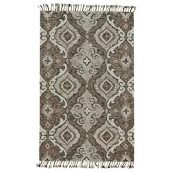 Feizy Rugs Abelia 2' X 3' Ivory And Gray Area Rug
