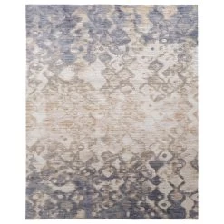 Feizy Rugs Laina 39G7F 5' X 7'10" Blue And Beige Area Rug
