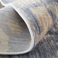 Feizy Rugs Laina 39G7F 5' X 7'10" Blue And Beige Area Rug 4 Feizy Rugs Laina 39G7F 5' X 7'10" Blue And Beige Area Rug -Carpet And Flooring Stores 5704137 5