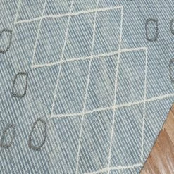 Amer Rugs Berlin 2' X 3' Blue And White Area Rug -Carpet And Flooring Stores 5708278 5