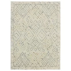 Amer Rugs Berlin 2' X 3' Ivory Area Rug