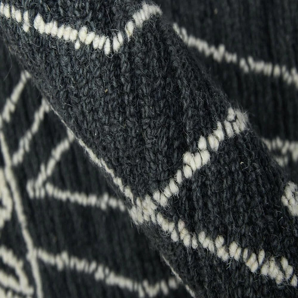 Amer Rugs Berlin 2' x 3' Charcoal and White Area Rug Amer Rugs Berlin 2' X 3' Charcoal And White Area Rug -Carpet And Flooring Stores 5708476 6