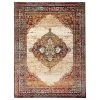 Amer Rugs Allure 2' X 3' Beige And Red Area Rug