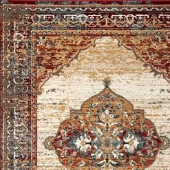 Amer Rugs Allure 2' X 3' Beige And Red Area Rug -Carpet And Flooring Stores 5710886 7