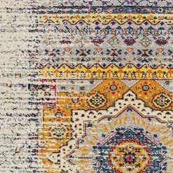 Amer Rugs Manhattan 2' X 3' Ivory And Orange Area Rug -Carpet And Flooring Stores 5719945 4