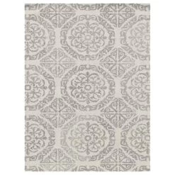 Amer Rugs Boston 2' X 3' White And Ivory Area Rug