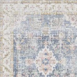 Amer Rugs Century 2' X 3' Indigo Blue And Ivory Area Rug -Carpet And Flooring Stores 5731023 5