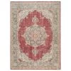 Amer Rugs Century 2' X 3' Burgundy Red And Teal Area Rug