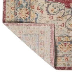Amer Rugs Century 2' X 3' Burgundy Red And Teal Area Rug -Carpet And Flooring Stores 5731080 4