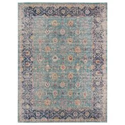 Amer Rugs Eternal ETE-28 2'2" X 3' Turquoise Blue Area Rug