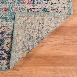 Amer Rugs Eternal ETE-28 2'2" X 3' Turquoise Blue Area Rug -Carpet And Flooring Stores 5733383 3