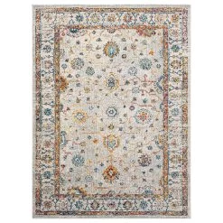 Amer Rugs Montana Traditional 2' X 3' Ivory And Orange Area Rug