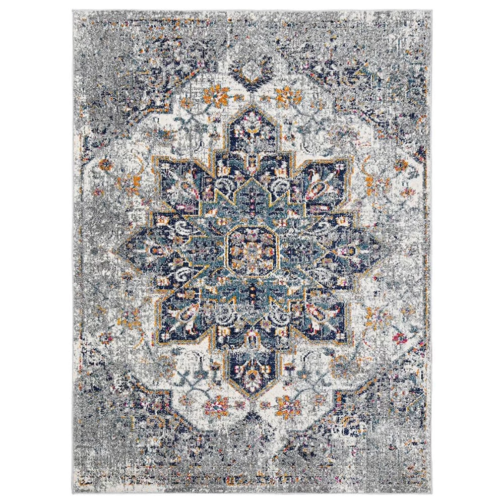 Amer Rugs Montana 2' x 3' Gray and Blue Area Rug Amer Rugs Montana 2' X 3' Gray And Blue Area Rug -Carpet And Flooring Stores 5736733 1