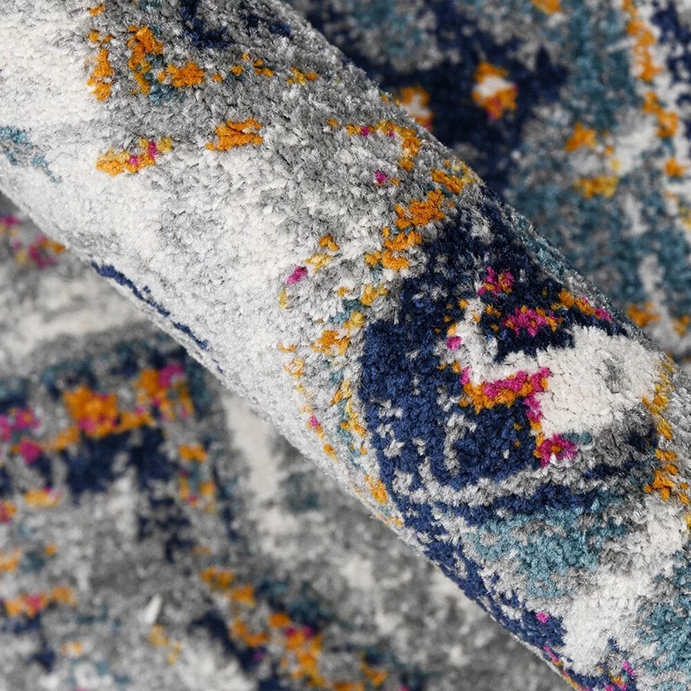 Amer Rugs Montana 2' x 3' Gray and Blue Area Rug Amer Rugs Montana 2' X 3' Gray And Blue Area Rug -Carpet And Flooring Stores 5736733 6