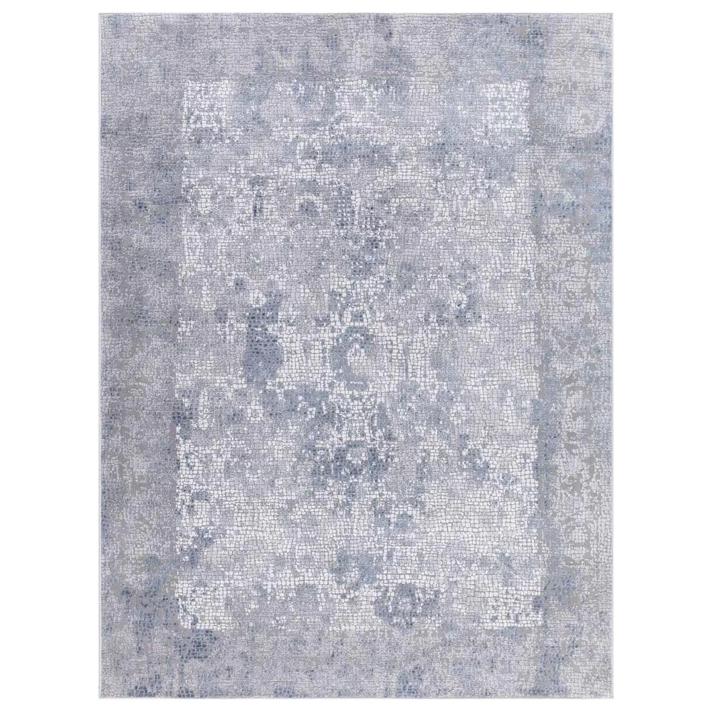 Amer Rugs Hamilton 10'3" x 14' Gray and Blue Area Rug Amer Rugs Hamilton 10'3" X 14' Gray And Blue Area Rug -Carpet And Flooring Stores 5737558 1