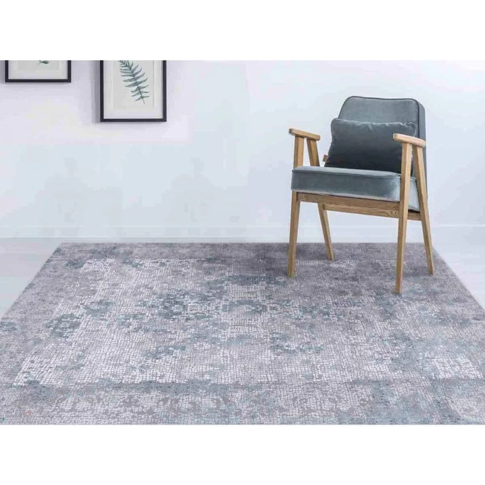 Amer Rugs Hamilton 10'3" x 14' Gray and Blue Area Rug Amer Rugs Hamilton 10'3" X 14' Gray And Blue Area Rug -Carpet And Flooring Stores 5737558 2