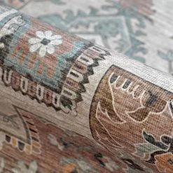 Amer Rugs Myra Shantalle 8'9" X 11'9" Pink Area Rug -Carpet And Flooring Stores 5739117 7