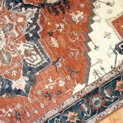 Amer Rugs Myra Dyanne 8'9" X 11'9" Red And Orange Area Rug 2 Amer Rugs Myra Dyanne 8'9" X 11'9" Red And Orange Area Rug -Carpet And Flooring Stores 5739794 3