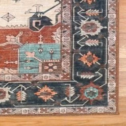 Amer Rugs Myra Dyanne 8'9" X 11'9" Red And Orange Area Rug 3 Amer Rugs Myra Dyanne 8'9" X 11'9" Red And Orange Area Rug -Carpet And Flooring Stores 5739794 4