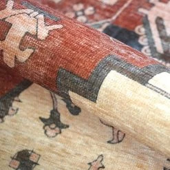 Amer Rugs Myra Dyanne 8'9" X 11'9" Red And Orange Area Rug 6 Amer Rugs Myra Dyanne 8'9" X 11'9" Red And Orange Area Rug -Carpet And Flooring Stores 5739794 7