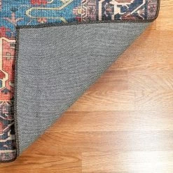 Amer Rugs Myra Farrah 8'9" X 11'9" Red And Blue Area Rug -Carpet And Flooring Stores 5739851 5