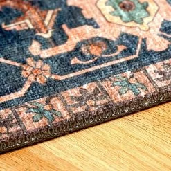 Amer Rugs Myra Farrah 8'9" X 11'9" Red And Blue Area Rug -Carpet And Flooring Stores 5739851 6