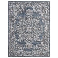 Amer Rugs Vestige 2' X 3' Denim And Gray Area Rug