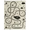 Balta Rugs Train Town 3'11" X 5'7" Cream Kids Area Rug