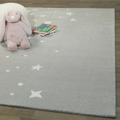Balta Rugs Starlight 3'11" X 5'7" Grey Kids Area Rug -Carpet And Flooring Stores 5745965 2