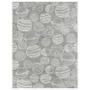 Balta Rugs Space Planets 5'3" X 7' Medium Grey Kids Area Rug