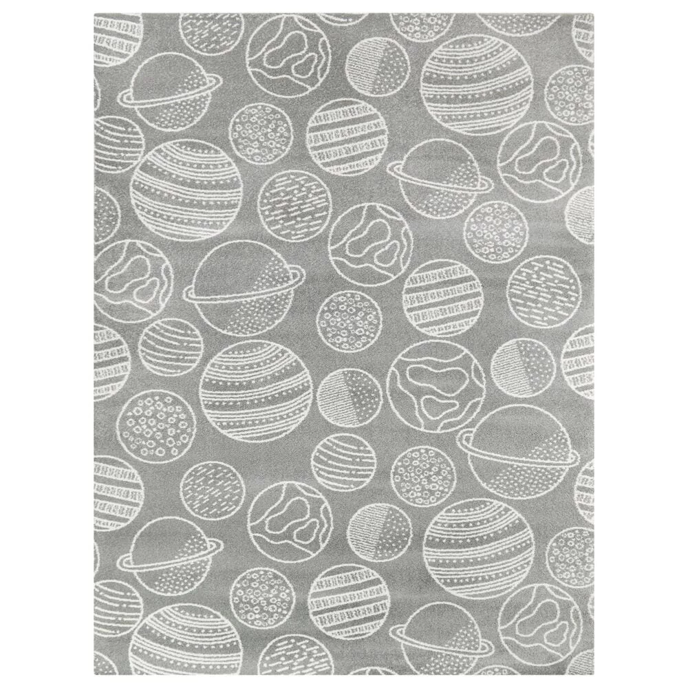 Balta Rugs Space Planets 5'3" x 7' Medium Grey Kids Area Rug Balta Rugs Space Planets 5'3" X 7' Medium Grey Kids Area Rug -Carpet And Flooring Stores 5746096 1