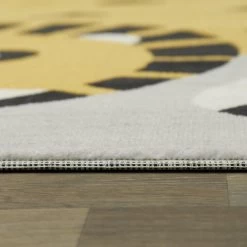 Balta Rugs Little Lion 3'11" X 5'7" Yellow Kids Area Rug -Carpet And Flooring Stores 5746856 5