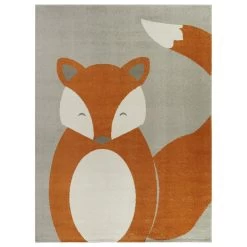 Balta Rugs Friendly Fox 3'11" X 5'7" Orange Kids Area Rug